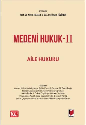 Medeni Hukuk - II (Aile Hukuku) - 1