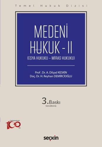 Medeni Hukuk – II (THD) - 1