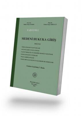 Medeni Hukuka Giriş - 1