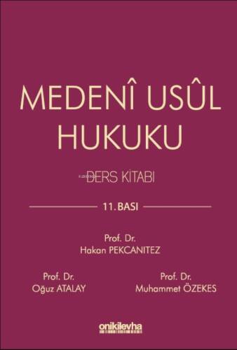 Medeni Usul Hukuku Ders Kitabı - 1