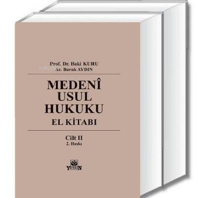 Medeni Usul Hukuku El Kitabı ( 2 Cilt ) - 1