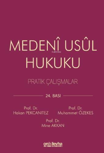 Medeni Usul Hukuku Pratik Çalışmalar - 1