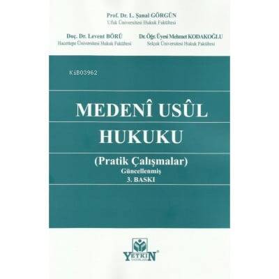 Medeni Usul Hukuku Pratik Çalışmalar - 1