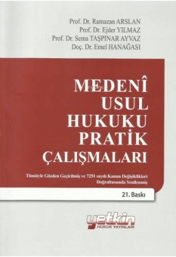 Medeni Usul Hukuku Pratik Çalışmaları - 1