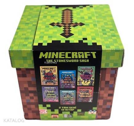 Mega Minecraft Küpü 12 Kitap Set - 1