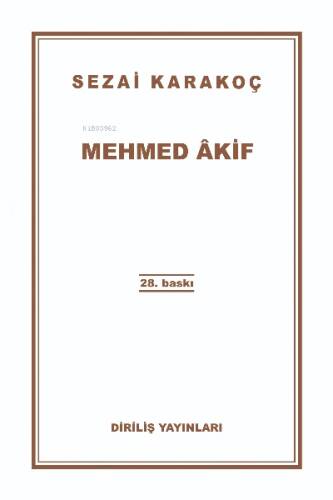 Mehmed Akif - 1