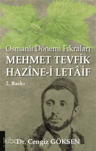 Mehmet Tevfik Hazine-i Letaif; Osmanlı Dönemi Fıkraları - 1