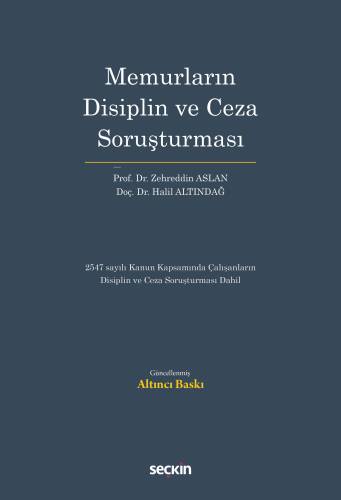 Memurların Disiplin ve Ceza Soruşturması - 1