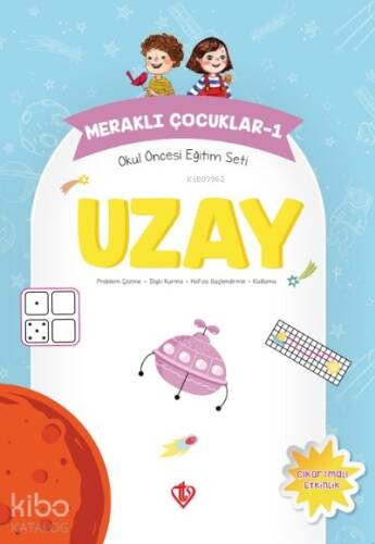 Meraklı Çocuklar 1 ;Okul Öncesi Eğitim Seti Uzay - 1