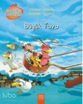 Meraklı Tavuklar Büyük Tava - 1