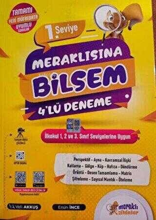 Meraklısına Bilsem 4 lü Deneme 1. Seviye - 1