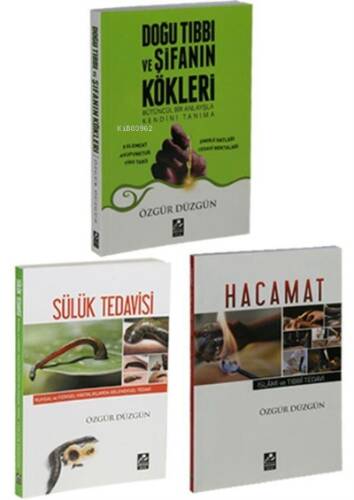 Mercan Sağlık Hazinesi 3 Kitap Set & Hacamat, Sülük Tedavisi, Doğu Tıbbı - 1