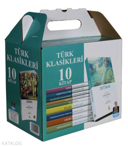 Mercan Türk Klasikleri Seti (10 Kitap) Sadeleştirilmiş İnceleme Tam Metin - 1