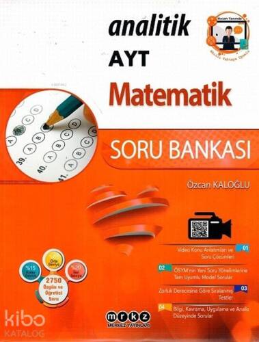  Merkez Yayınları AYT Matematik Analitik Soru Bankası Merkez - 1