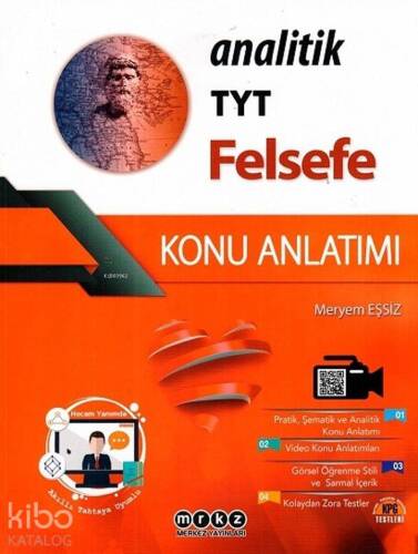  Merkez Yayınları TYT Felsefe Analitik Konu Anlatımı Merkez - 1