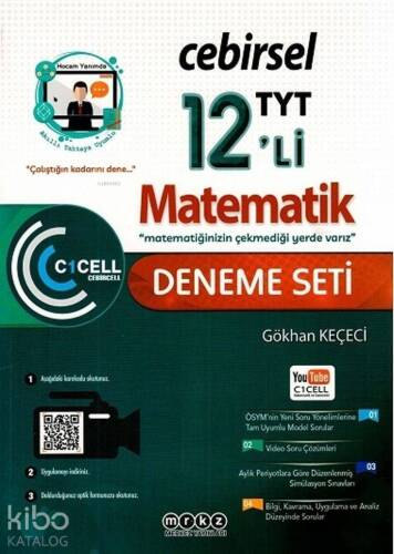  Merkez Yayınları TYT Matematik 12 li Cebirsel Deneme Seti Merkez - 1