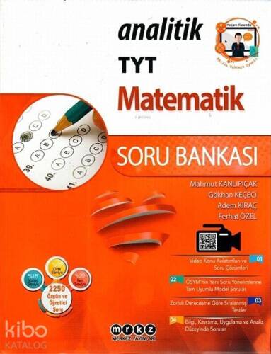  Merkez Yayınları TYT Matematik Analitik Soru Bankası Merkez - 1