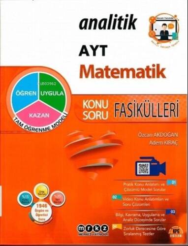 Merkez Yks Ayt Analitik K.A.S.B. Matematik - 2021 - 1