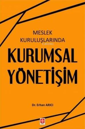 Meslek Kuruluşlarında Kurumsal Yönetişim - 1