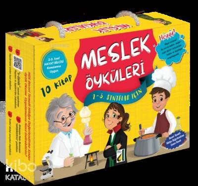 Meslek Öyküleri (10 Kitap Takım) ;1-3 Sınıflar İçin - 1