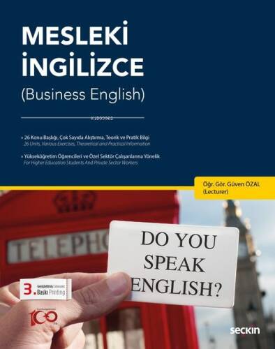 Mesleki İngilizce;Business English - 1