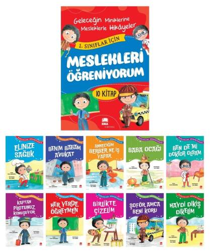 Meslekleri Öğreniyorum (10 Kitap) - 1