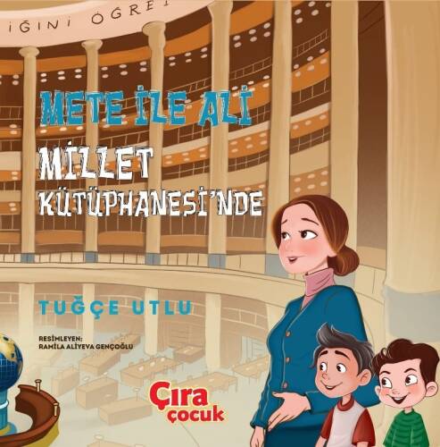 Mete ile Ali Millet Kütüphanesi’nde - 1