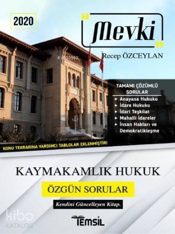 Mevki Kaymakamlık Hukuk Özgün Sorular - 1