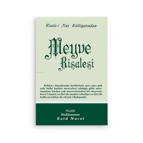 Meyve Risalesi - 1