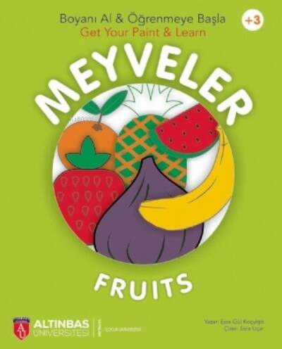 Meyveler - Fruits - Boyanı Al & Öğrenmeye Başla - Get Your Paint & Learn (+3) - 1