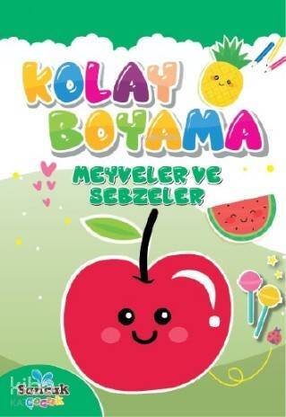 Meyveler ve Sebzeler; Kolay Boyama - 1