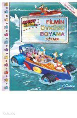 Mickey Çılgın Yarışçılar Filmin Öyküsü Boyama Kitabı - 1