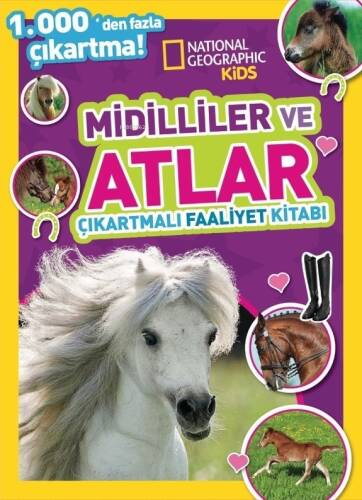 Midilliler ve Atlar (Çıkartmalı Faaliyet Kitabı) - 1