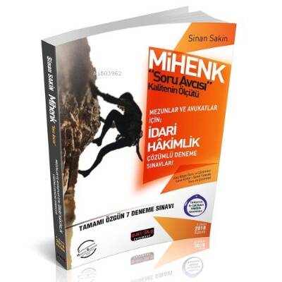 Mihenk Soru Avcısı İdari Hakimlik 7 Deneme - 1