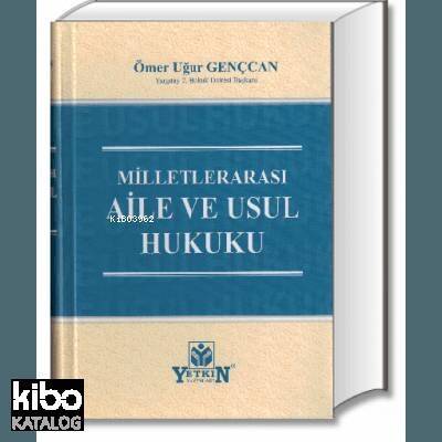 Milletlerarası Aile ve Usul Hukuku - 1