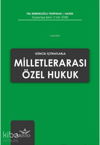 Milletlerarası Özel Hukuk - 1