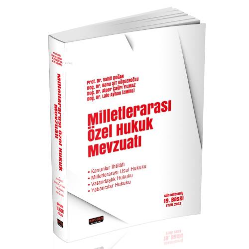 Milletlerarası Özel Hukuk Mevzuatı - 1