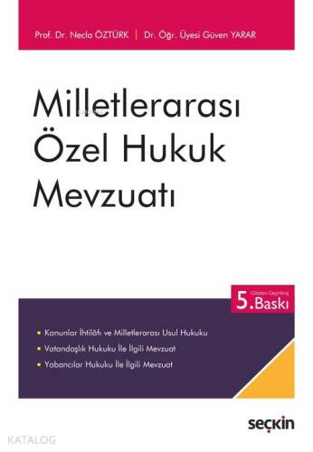 Milletlerarası Özel Hukuk Mevzuatı - 1