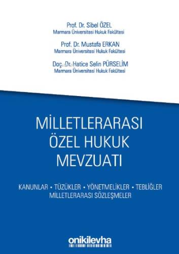 Milletlerarası Özel Hukuk Mevzuatı - 1