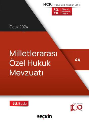 Milletlerarası Özel Hukuk Mevzuatı - 1