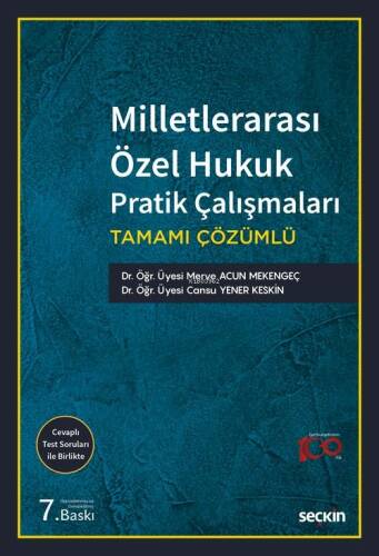 Milletlerarası Özel Hukuk Pratik Çalışmaları;Tamamı Çözümlü - 1