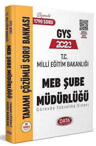 Milli Eğitim Bakanlığı Şube Müdürlüğü Tamamı Çözümlü GYS Soru Bankası - 1