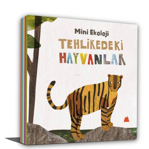 Mini Ekoloji Seti - 5 Kitap;Tehlikedeki Hayvanlar, Tehliledeki Hayvanlar-Türkiye, Geri Dönüşüm, Su, İklim - 1