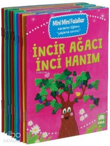 Mini Mini Fabllar Karakter Geliştiren Masallar; (10 Kitap,1. ve 2. Sınıflar İçin) - 1