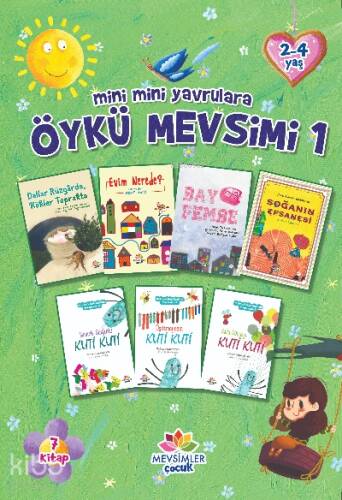 Mini Mini Yavrulara Öykü Mevsimi 1 (7 Kitap) - 1