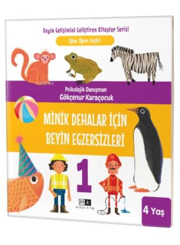 Minik Dehalar İçin Beyin Egzersizleri 4+ Yaş - 1