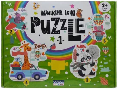 Minikler İçin Puzzle -1 (Kutulu) - Yaş 2+ - 1