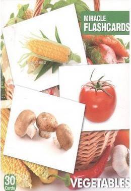 Miracle FlashCards| Vegetables; 30 Cards - 1