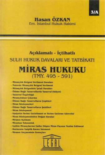 Miras Hukuku TMY. C. 1 495-591 C. 2 495-682 - 1