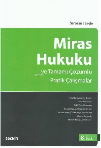 Miras Hukuku ve Uygulama Çalışmaları - 1